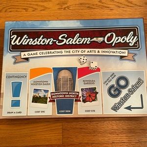 Winston-Salem Opoly Board Game